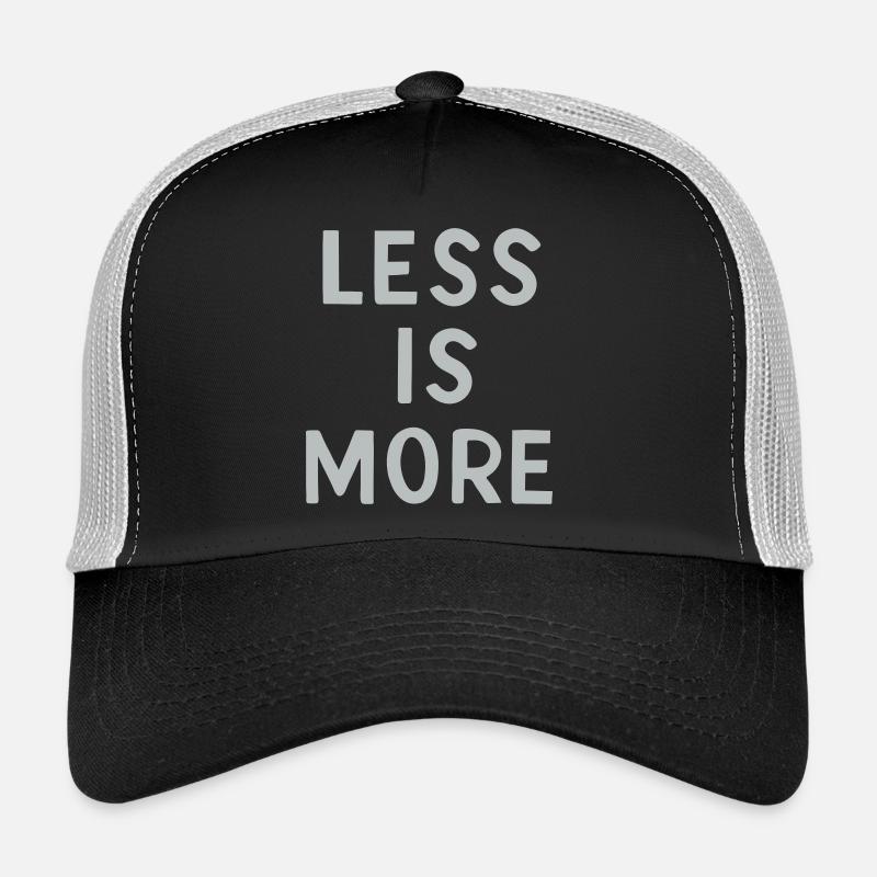 Moins, c’est plus Casquette trucker 