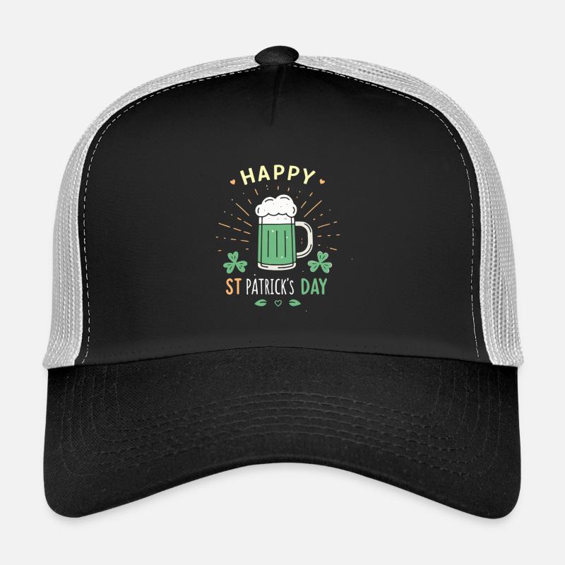 Verre Saint Patrick Festif Casquette trucker 