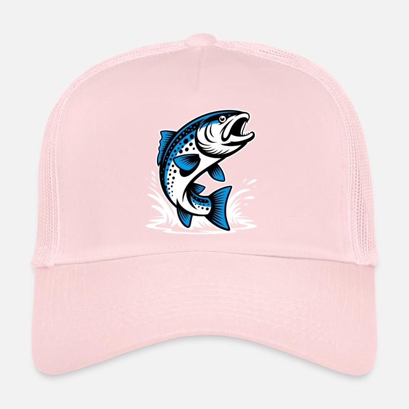 Truite sauteuse Casquette trucker 