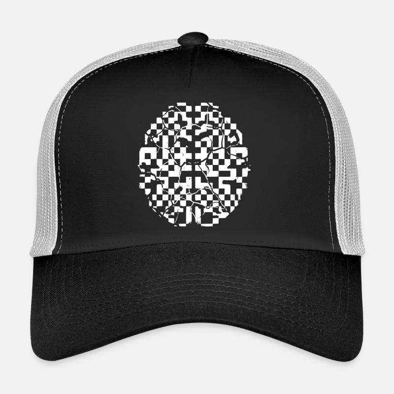 Failles du cerveau défectueux Casquette trucker 