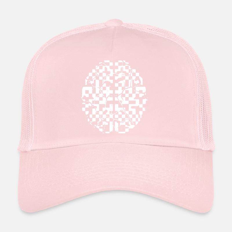 Defektes Gehirn Glitch Risse Trucker Cap