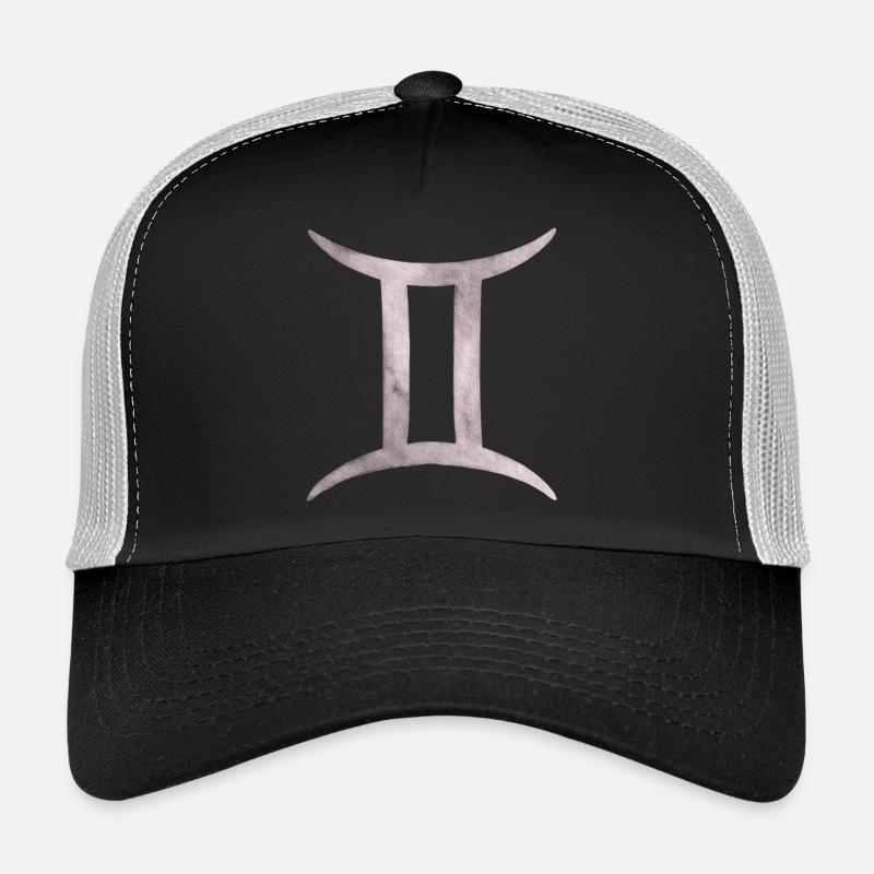 Signe du zodiaque des Gémeaux Casquette trucker 