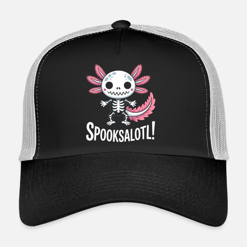 Spooksalot Skeleton Dragon Trucker Cap