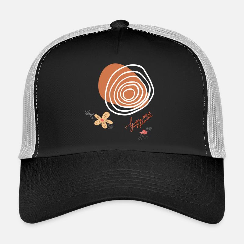 Fleurs et Cercles Casquette trucker 
