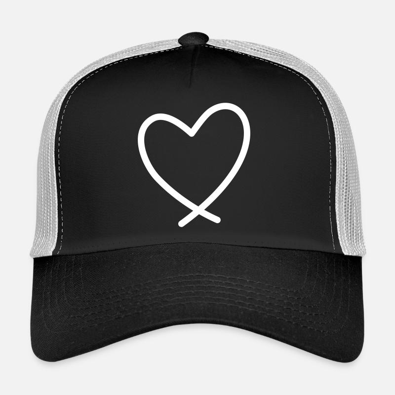 Simbolo d'amore del cuore regalo compleanno amicizia Cappellino sportivo