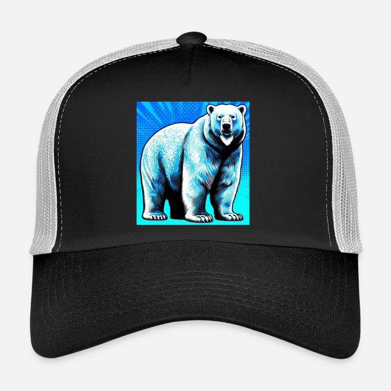 polar bear Trucker Cap