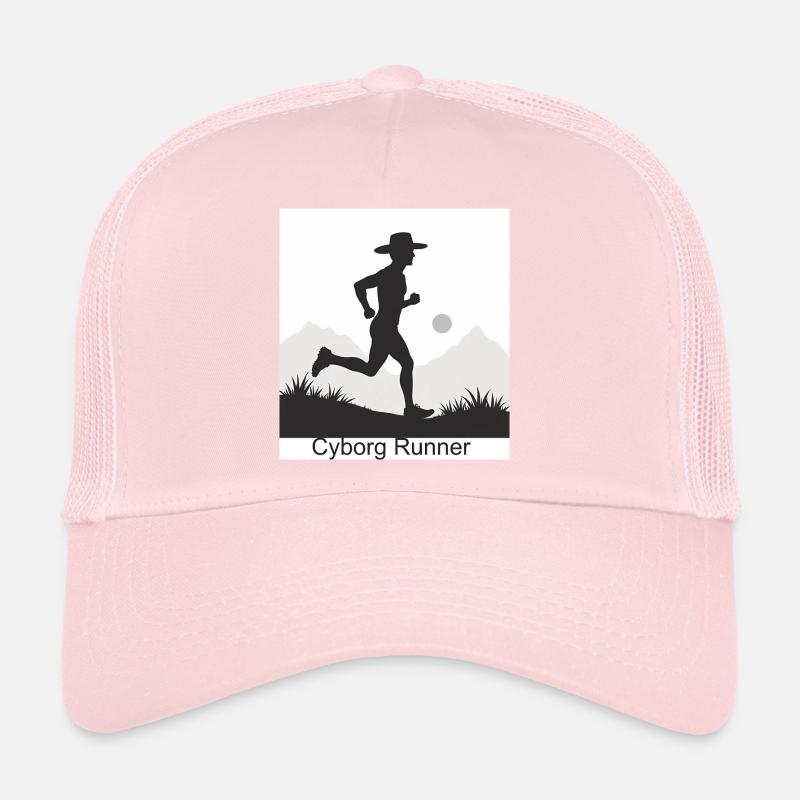 Cyborg Runner Trucker Cap