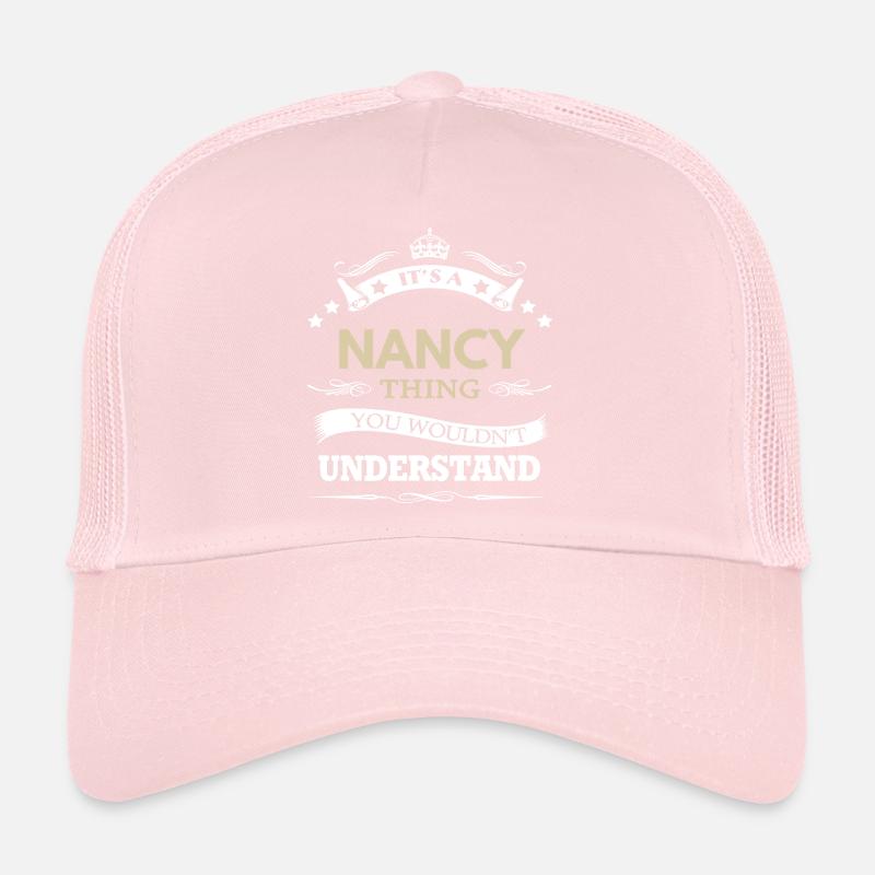 C’est un nom de Nancy Thing You Not Understand Casquette trucker 