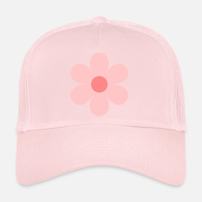 Fleur Pastel Fleur Centrale Casquette trucker 