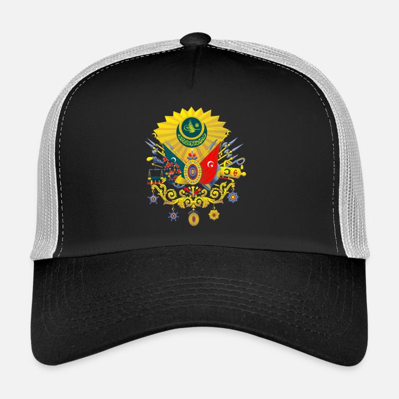 Osmanli nisani - Trucker Cap - Schwarz/Steingrau