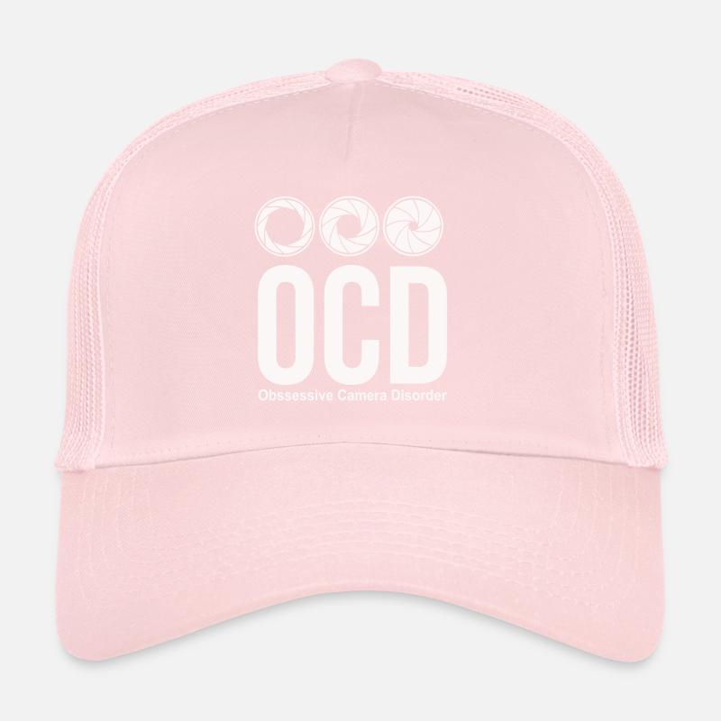 ocd photographer funny Casquette trucker 