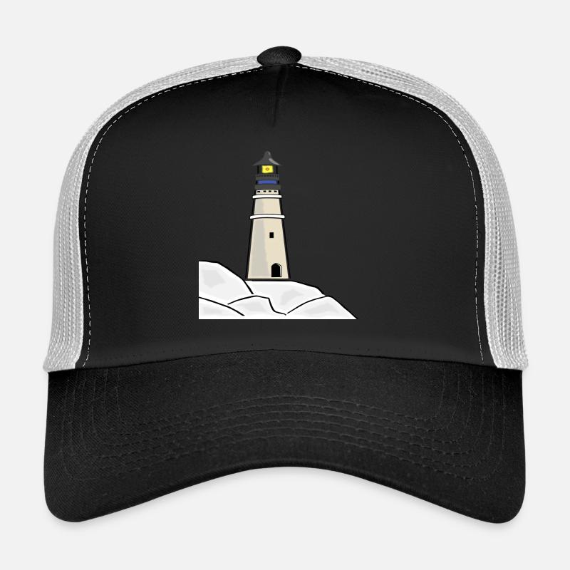 leuchtturm lighthouse coast kueste ocean sea meer2 Trucker Cap