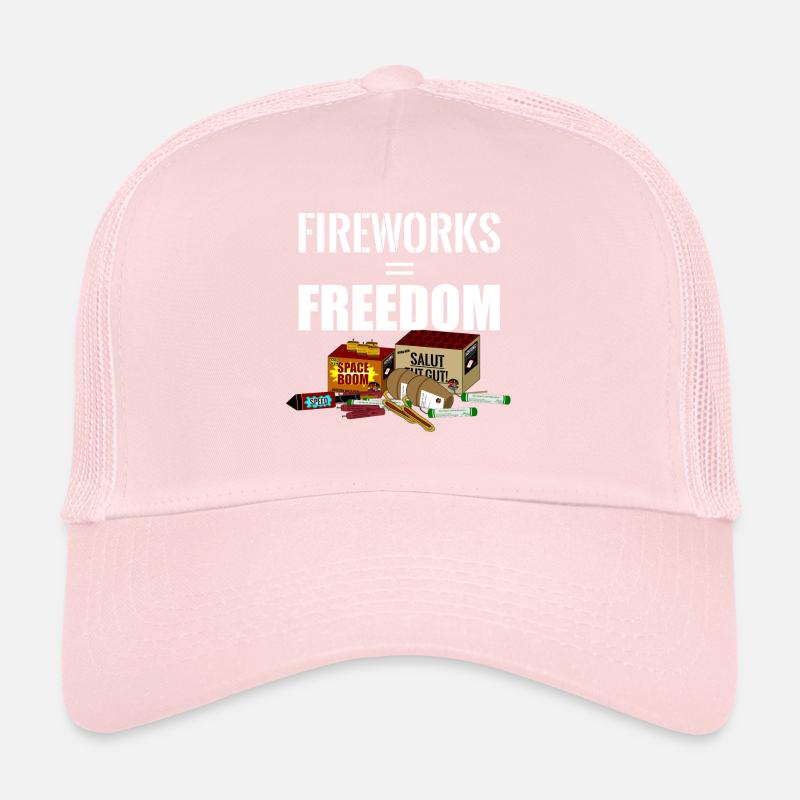 Freedom Fireworks Casquette trucker 