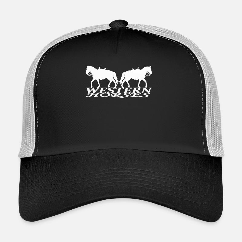 Cheval Westerbreiten Chevaux Casquette trucker 