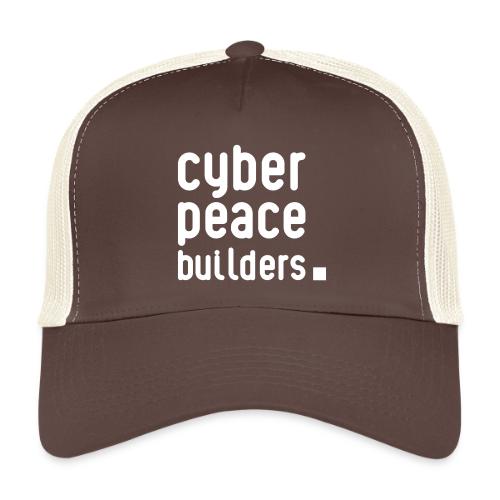 CyberPeace Builders Logo Inverse - Trucker Cap