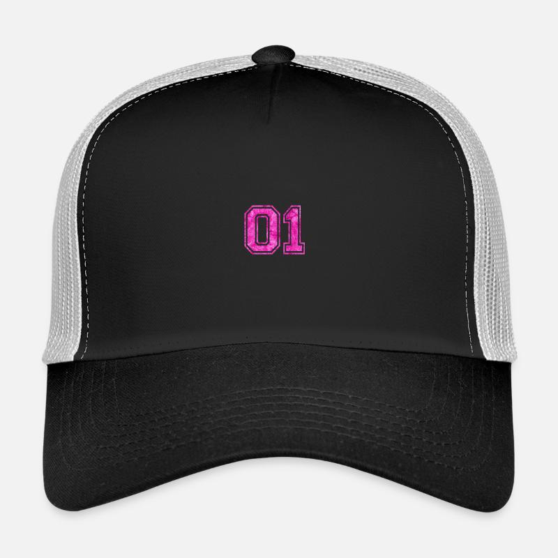 01 - College Style Pink Geschenk Geschenkidee Trucker Cap