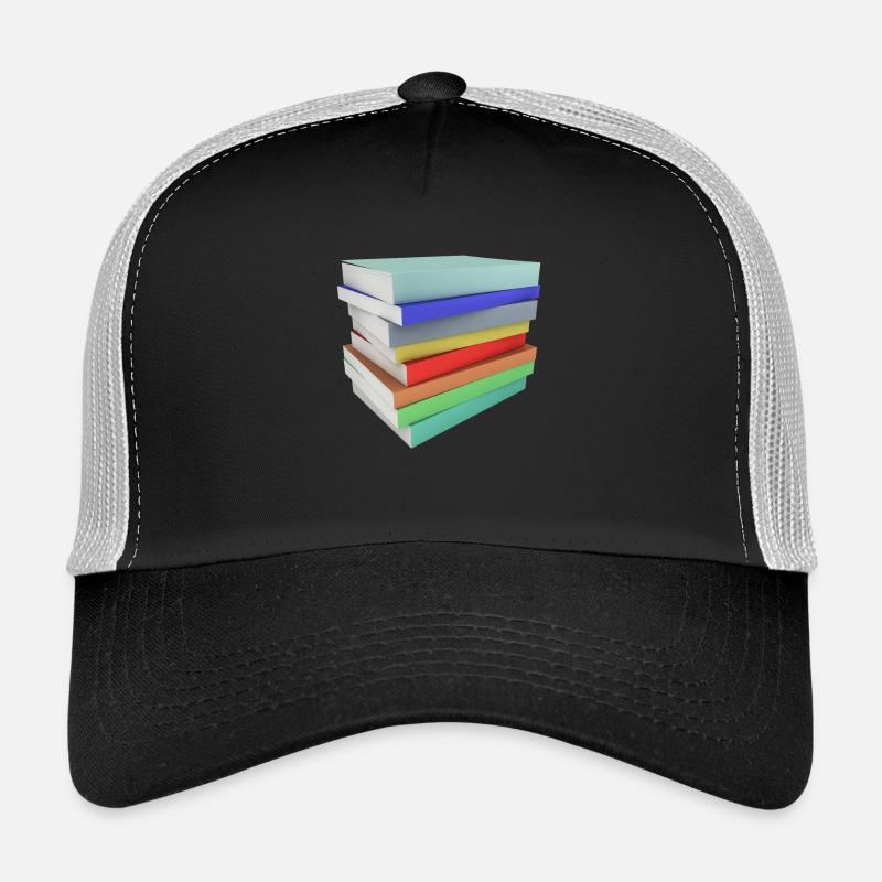 Stack of books Trucker Cap