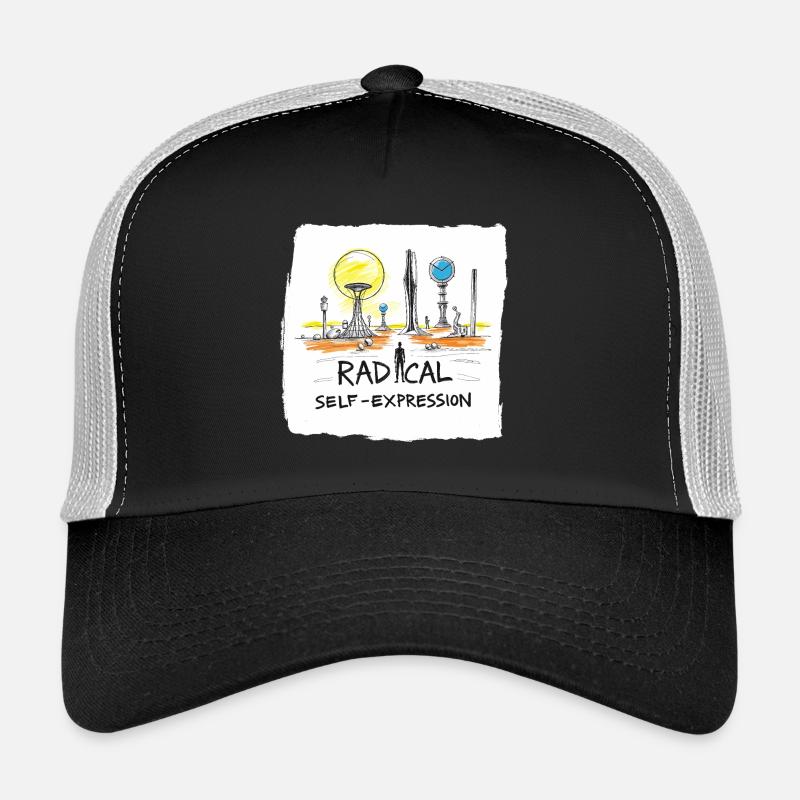 Autoportrait radical Casquette trucker 