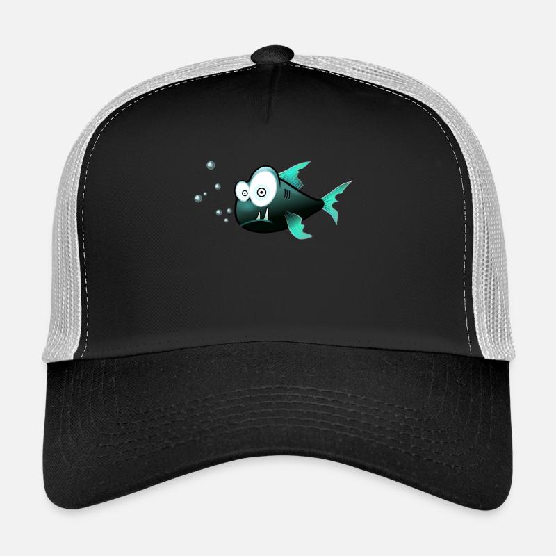 poisson Casquette trucker 
