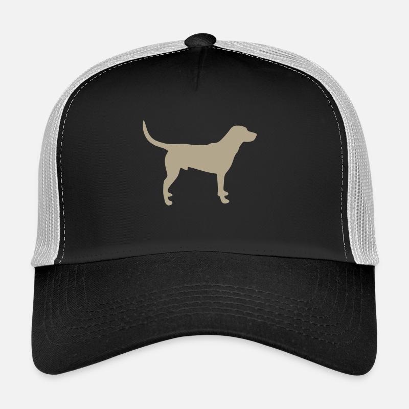 Chien Labrador gris doré - sua Casquette trucker 