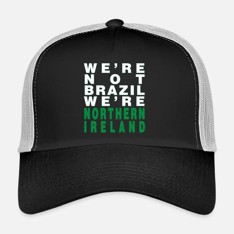 Nous ne sommes pas le Brésil Nous sommes d'Irlande Casquette trucker 