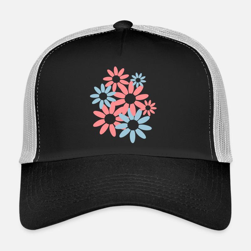 Fleurs de printemps Casquette trucker 
