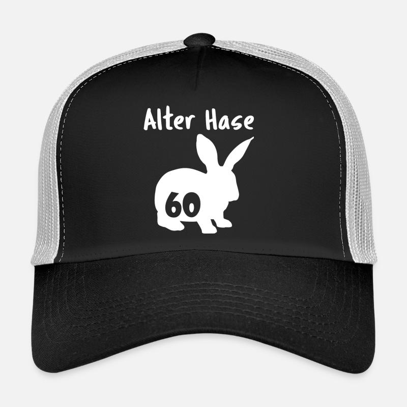 alter Hase 60. Geburtstag Trucker Cap