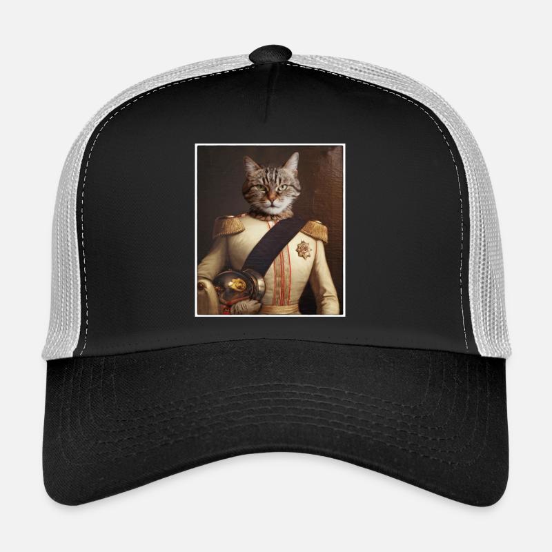 Cat Soldier Trucker Cap