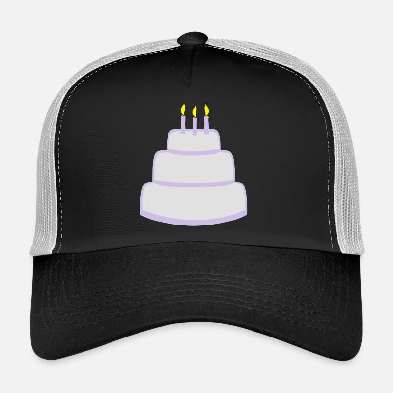 Birthday cake Casquette trucker 