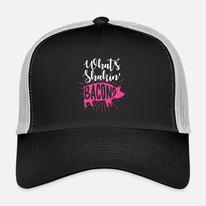 Quel est Shakin Bacon Casquette trucker 