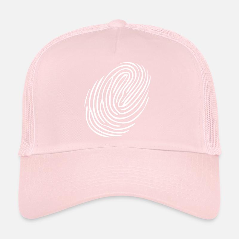 Finger empreinte empreinte digitale Casquette trucker 