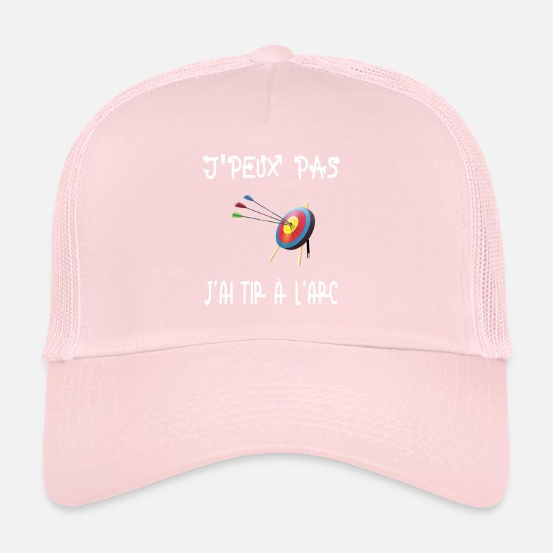 j'peux pas j'ai tir a l'arc Casquette trucker 