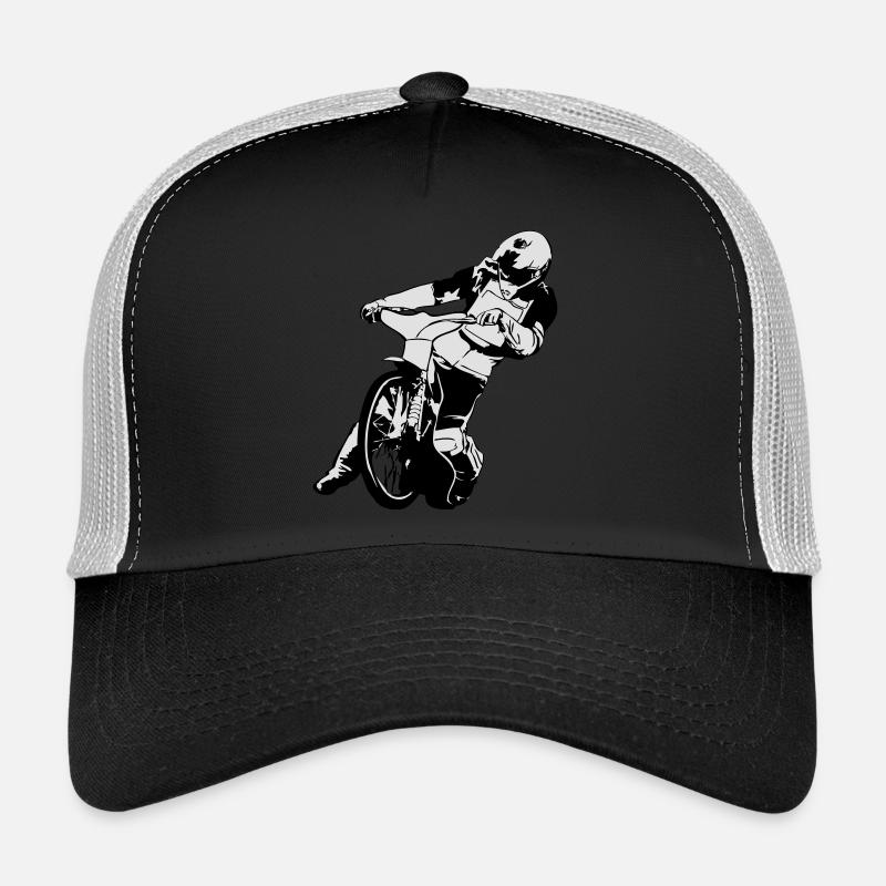 Speedway Racing - Trucker Cap - black/stone grey