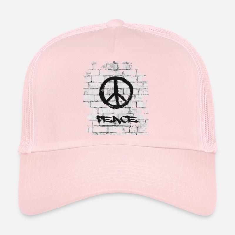 Peace Casquette trucker 