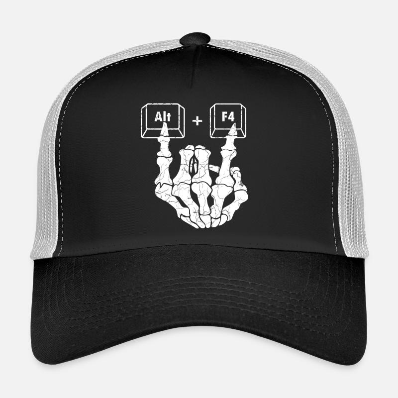 Humorvolle Anatomie Hand Multiple Choice Trucker Cap