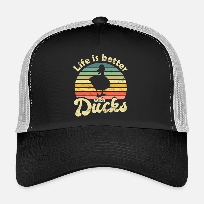 Duck ducks Trucker Cap