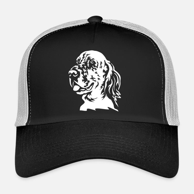 Chef de setter anglais « Black Edition » Casquette trucker 
