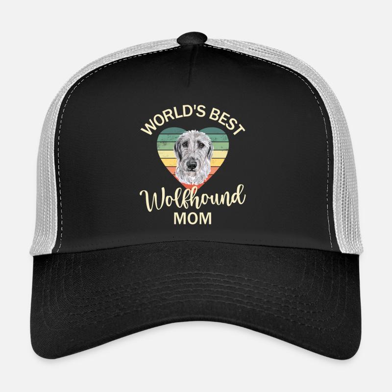 Irish wolfhound Trucker Cap