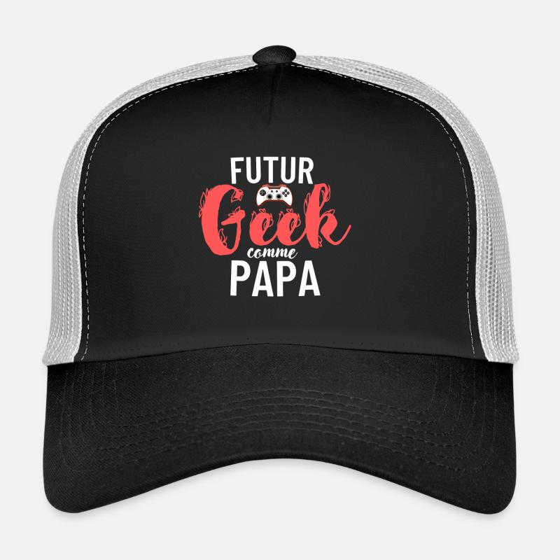 Geek comme papa Trucker Cap