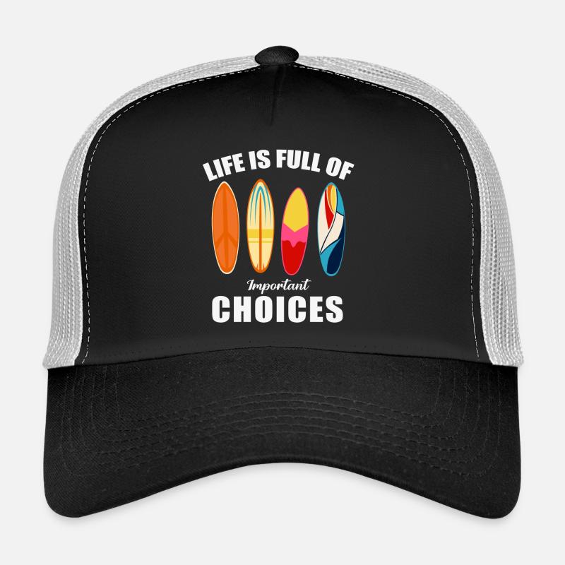 surf, surfeur, surfing, spot de surf Casquette trucker 