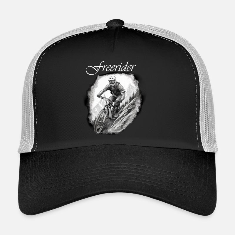 Freerider white Trucker Cap