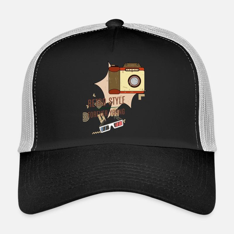 Style rétro Casquette trucker 