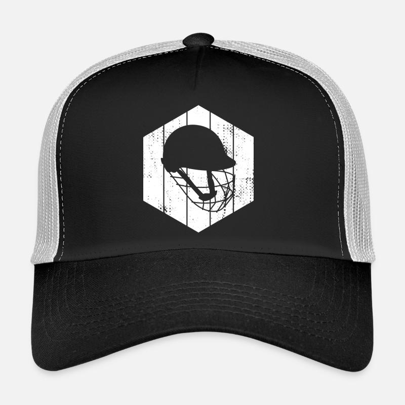 Dessin de casque de cricket Casquette trucker 
