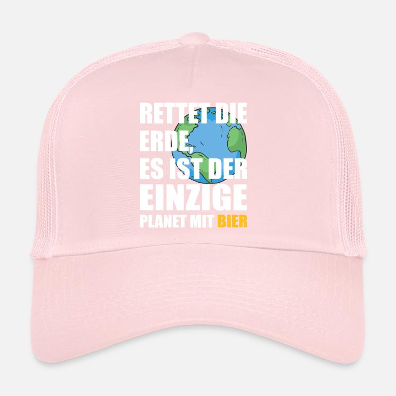 Beer Saving the Planet Trucker Cap