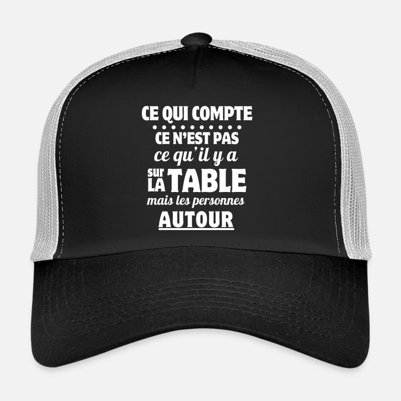 Meals, Meals with Friends, Kitchen Apron Trucker Cap