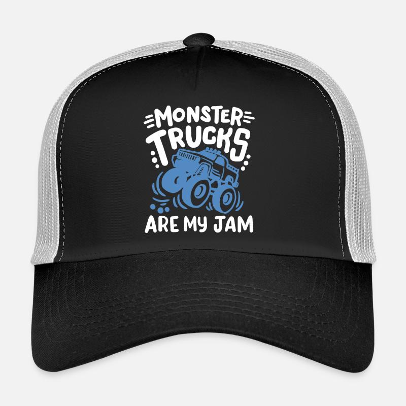 Monster Truck Trucker Cap