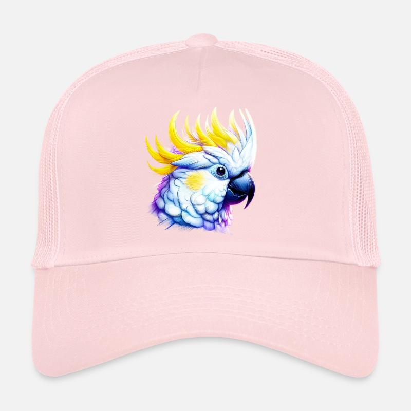 Cacatoès perroquet Casquette trucker 