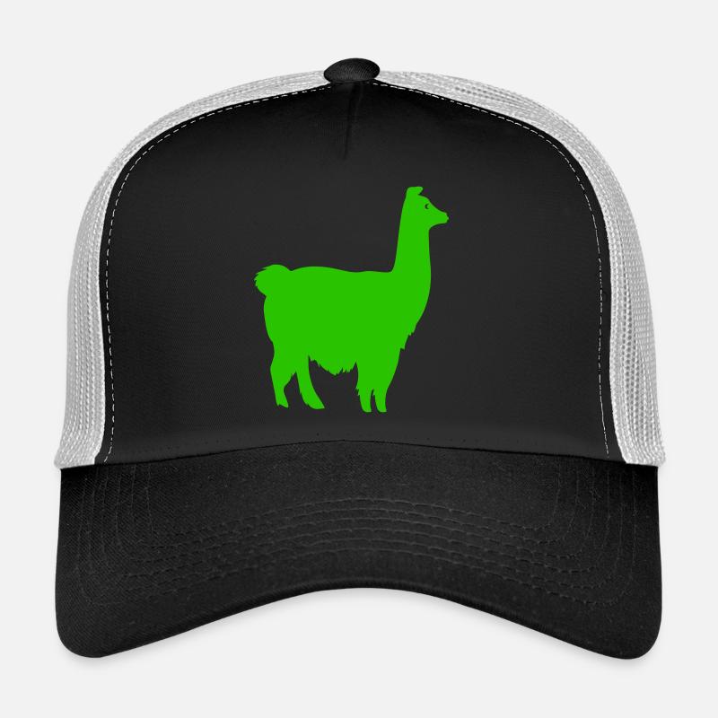 lama silhouette Trucker Cap