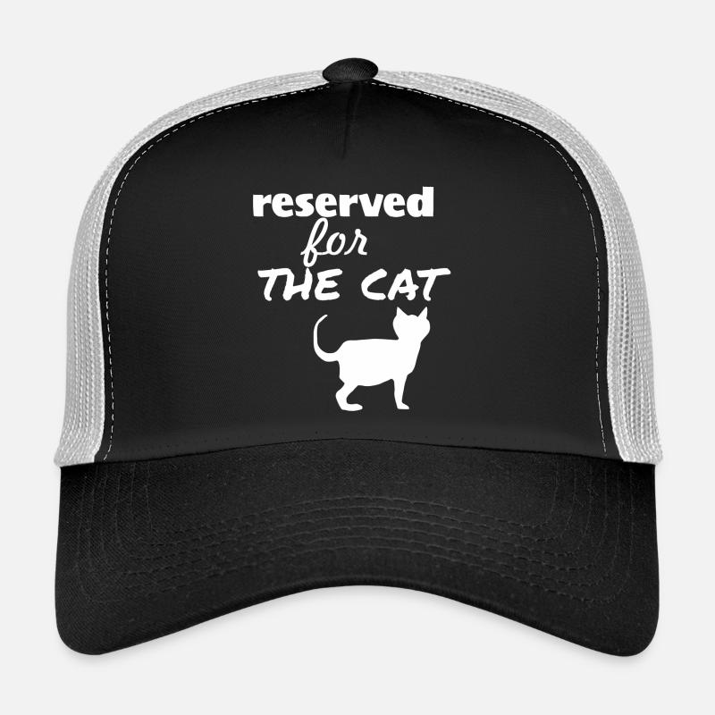 Réservé au chat Casquette trucker 