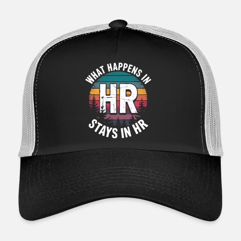 HR secrets stay between us Trucker Cap